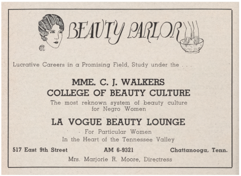 Beauty Parlor ad