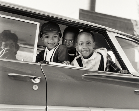 Kids in a car